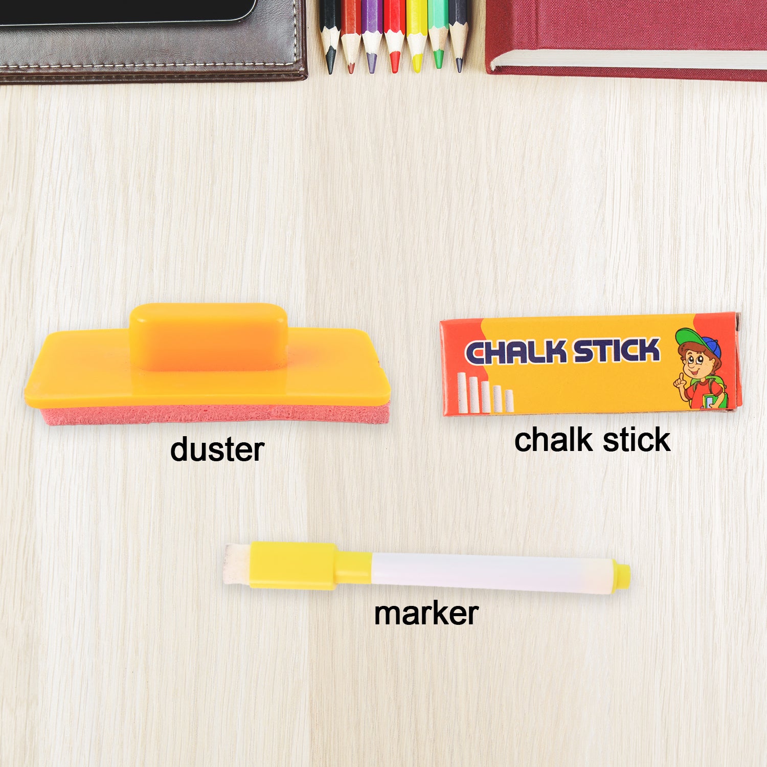 2-in-1 Double-sided Write And Wipe Educational Drawing Board - Primesmart