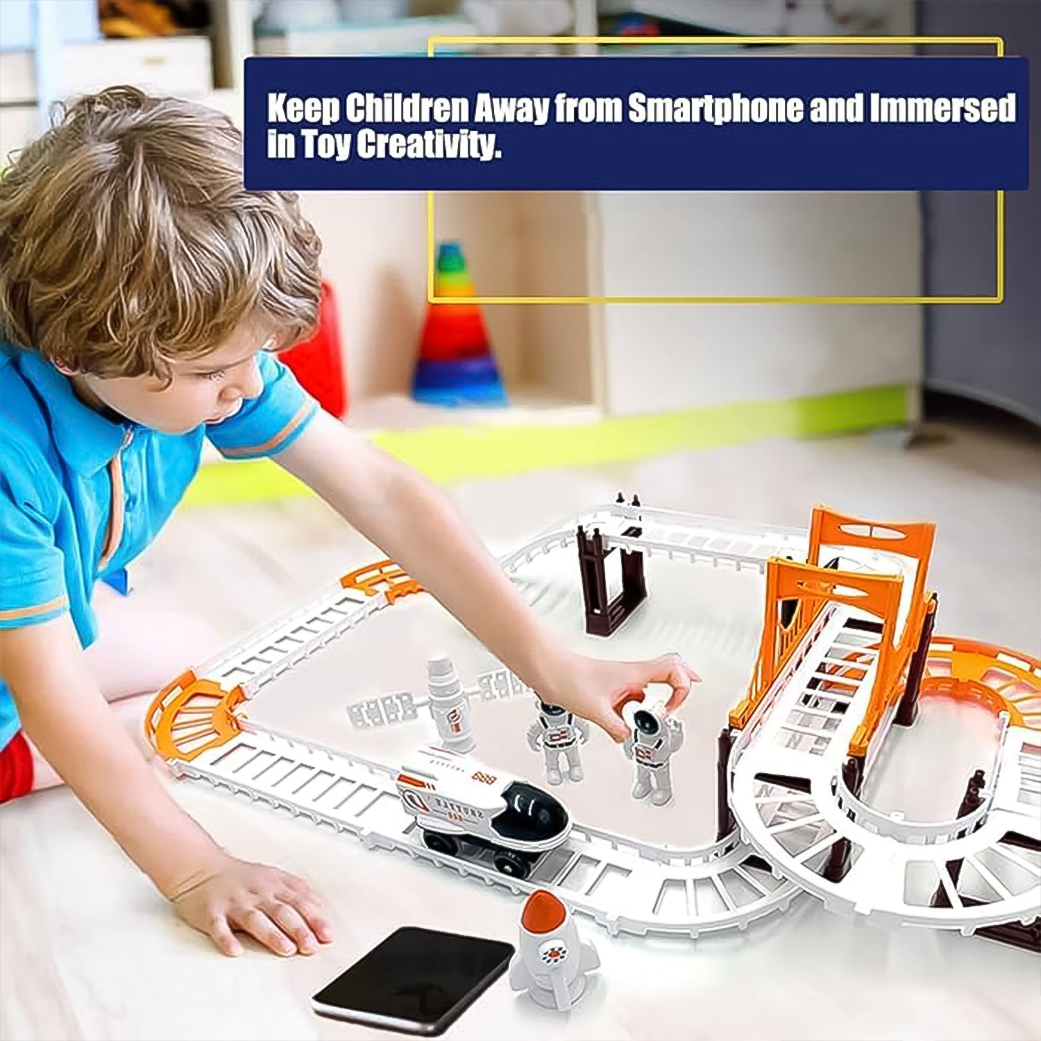 Space Race Track Set - Primesmart