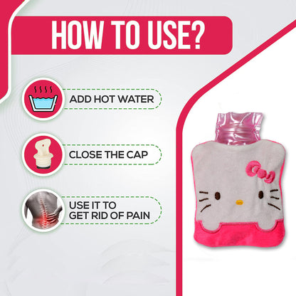 Pink Hello Kitty Small Hot Water Bag