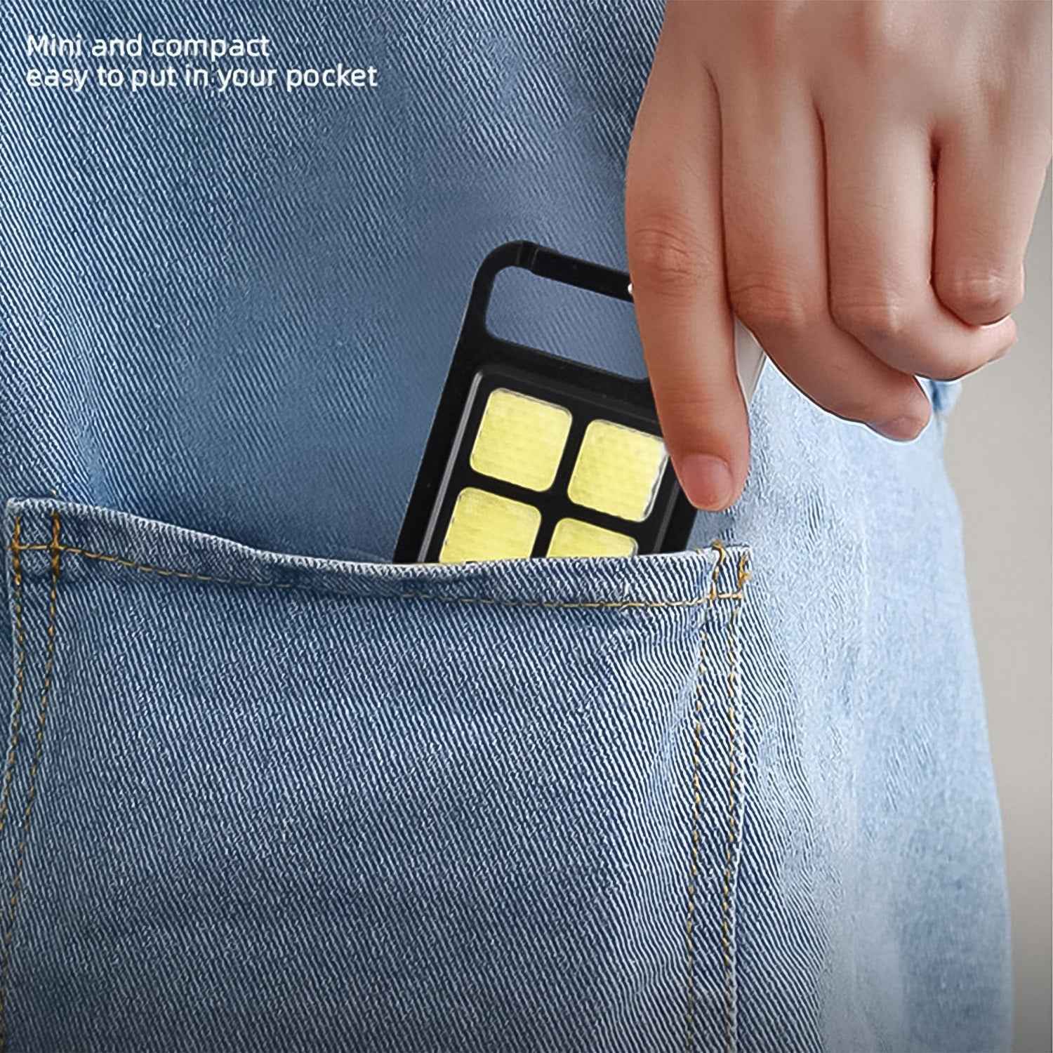 4 Led Mini Keychain Light
