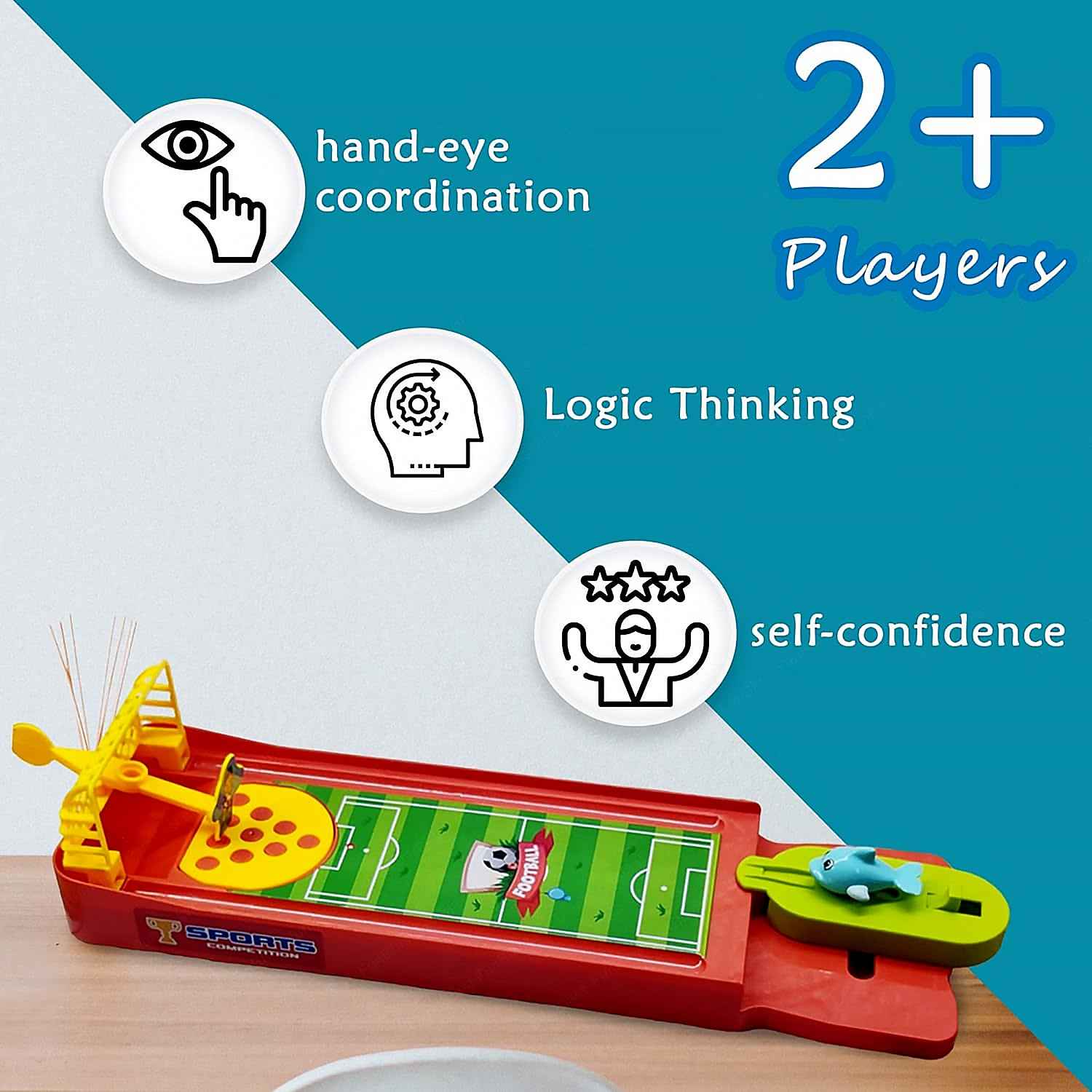 Mini Table Top Finger Football Game For Kids-desktop Game For Kids  Adults Fun Indoor Finger Bowling Game For Boys  Girls Family Board Game