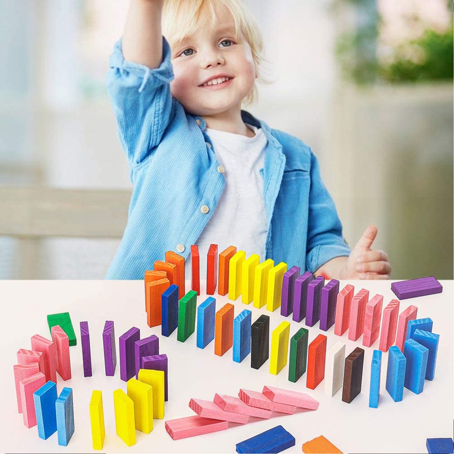 Dominoes Blocks Set