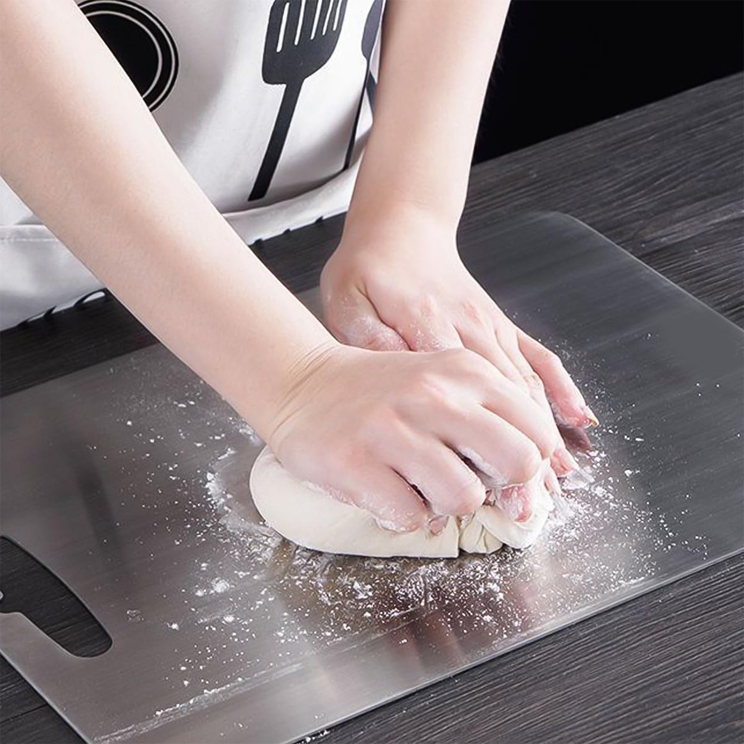 Stainless Steel Vegetable  Fruit Cutting Chopping Board - Primesmart