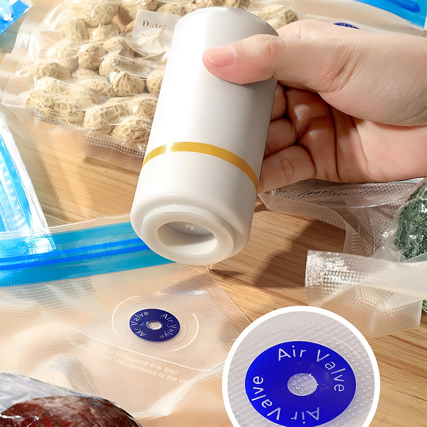 Portable Usb Rechargeable Vacuum Sealer Machine - Primesmart