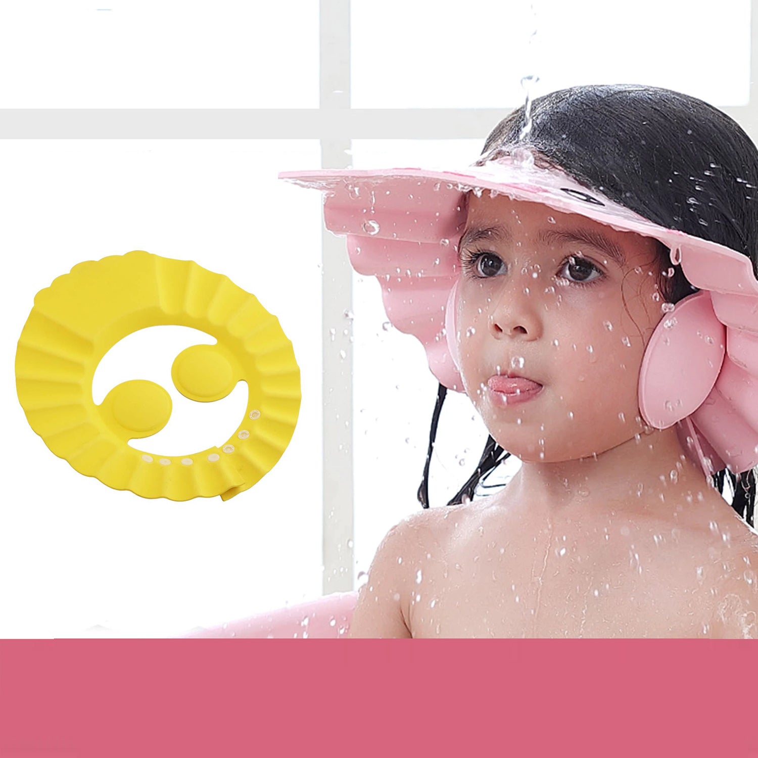 Adjustable Soft Bathing Baby Shower Cap - Primesmart