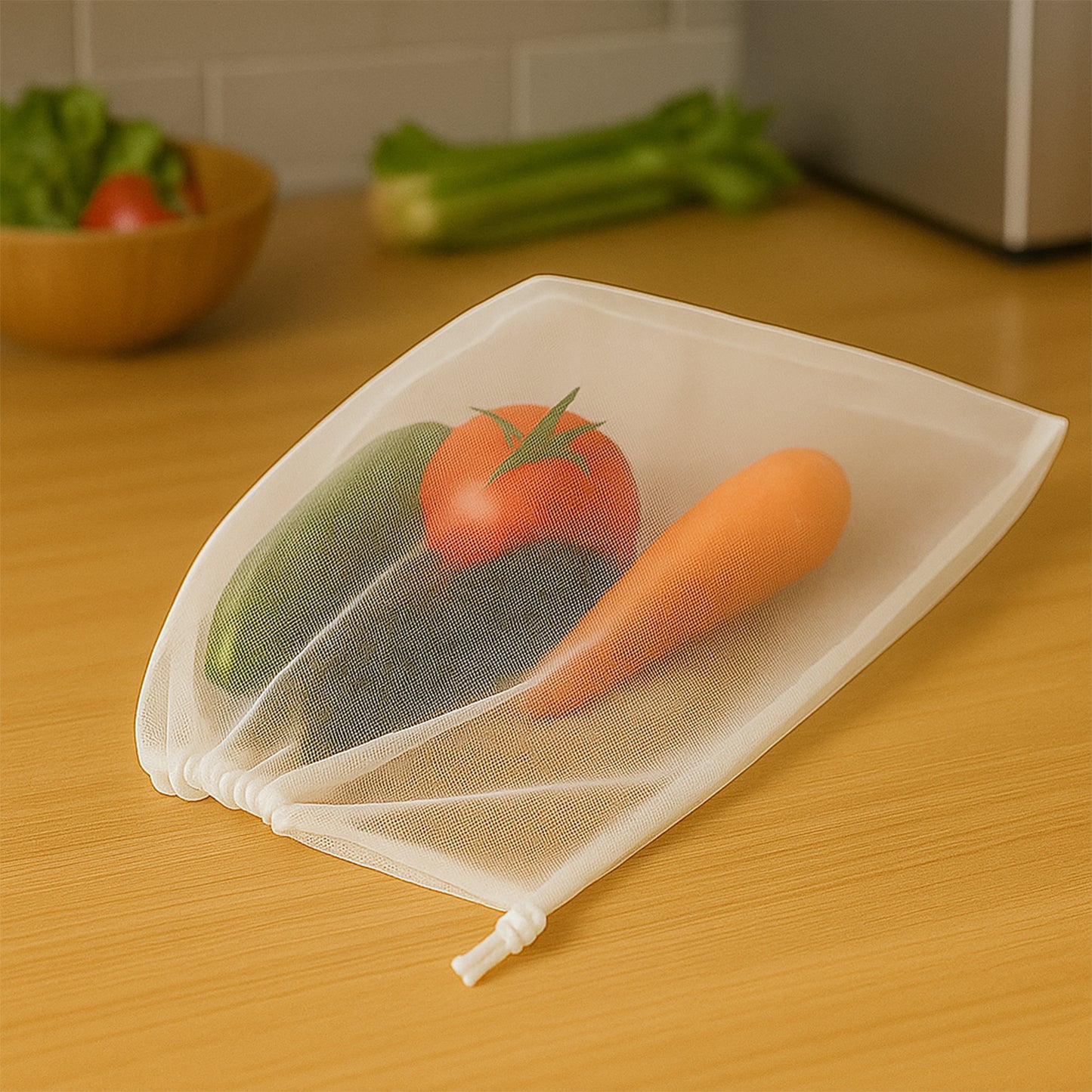 Reusable Mesh Produce Bags - Primesmart