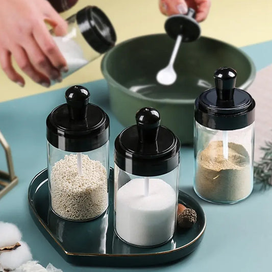 Spice Glass Jar Set - Primesmart