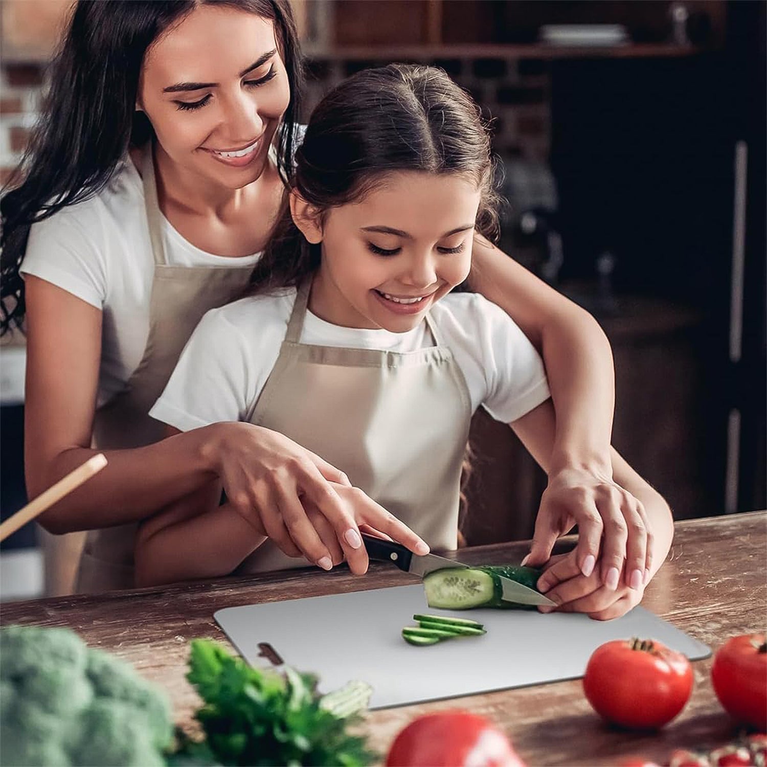 Stainless Steel Vegetable  Fruit Cutting Chopping Board - Primesmart