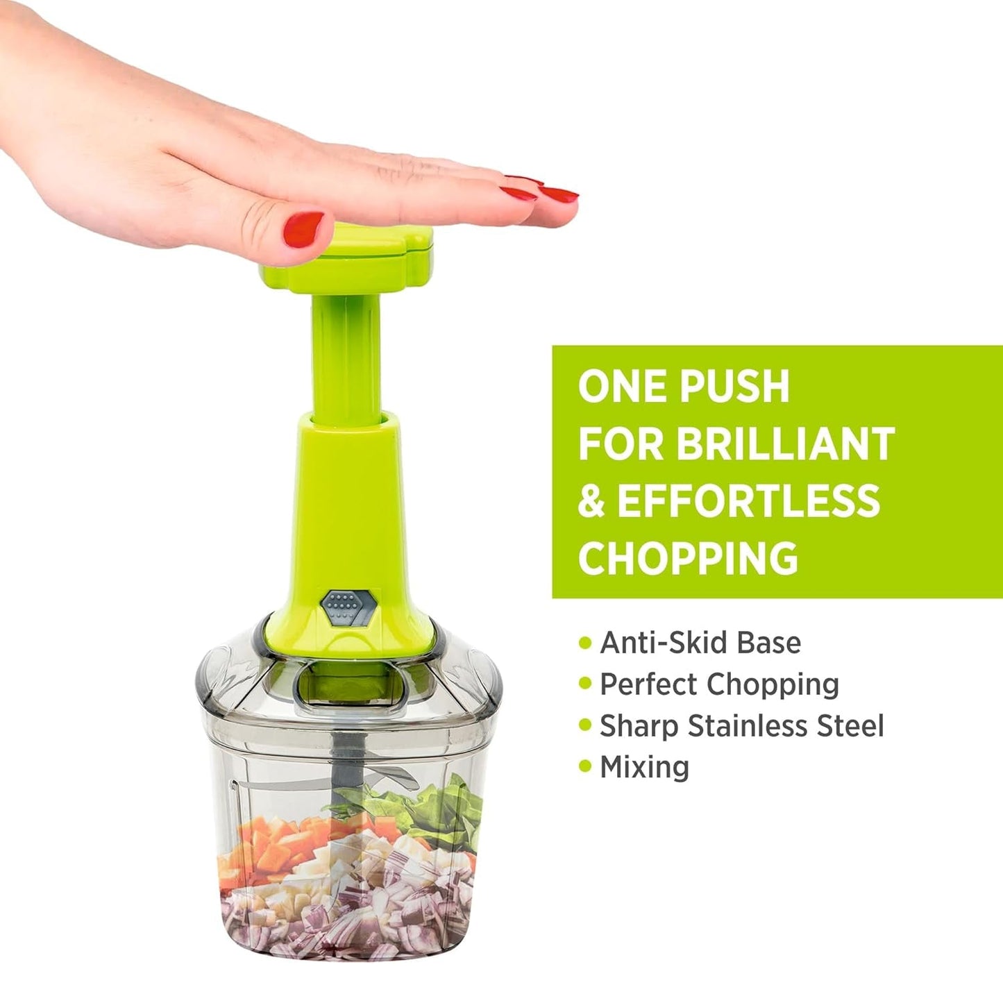 2in1 Press Vegetable Choppers - Primesmart