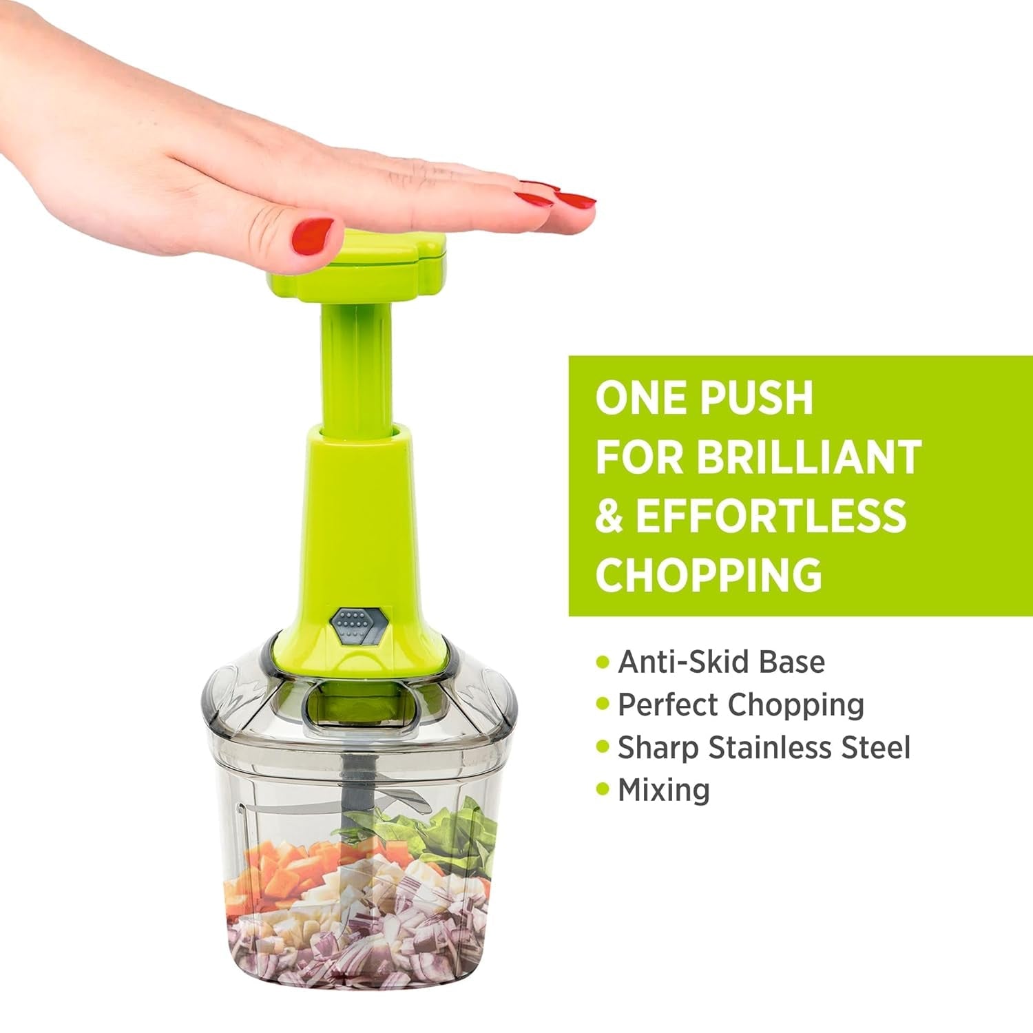 2in1 Press Vegetable Choppers - Primesmart