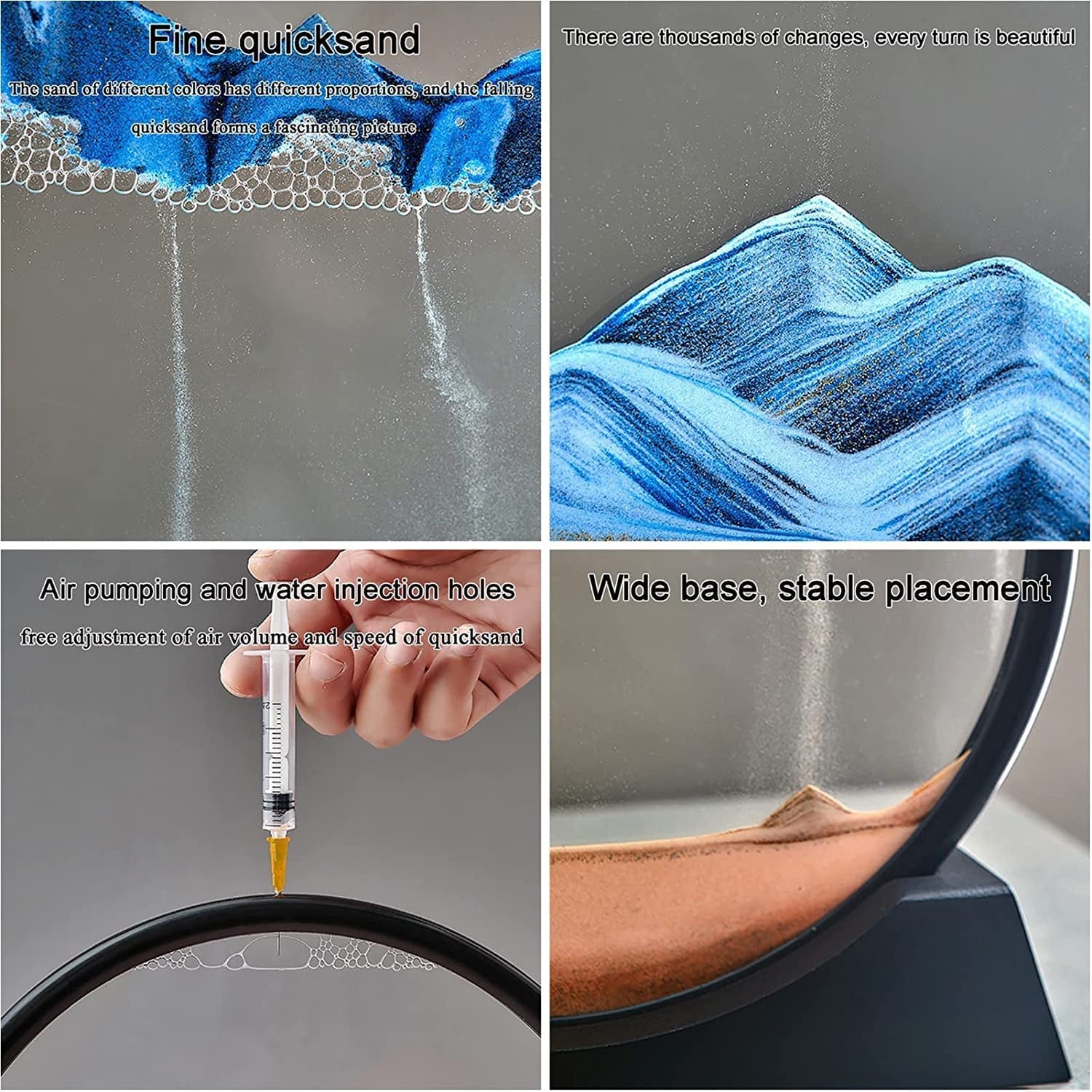 Moving Sand Art Picture Decor - Primesmart