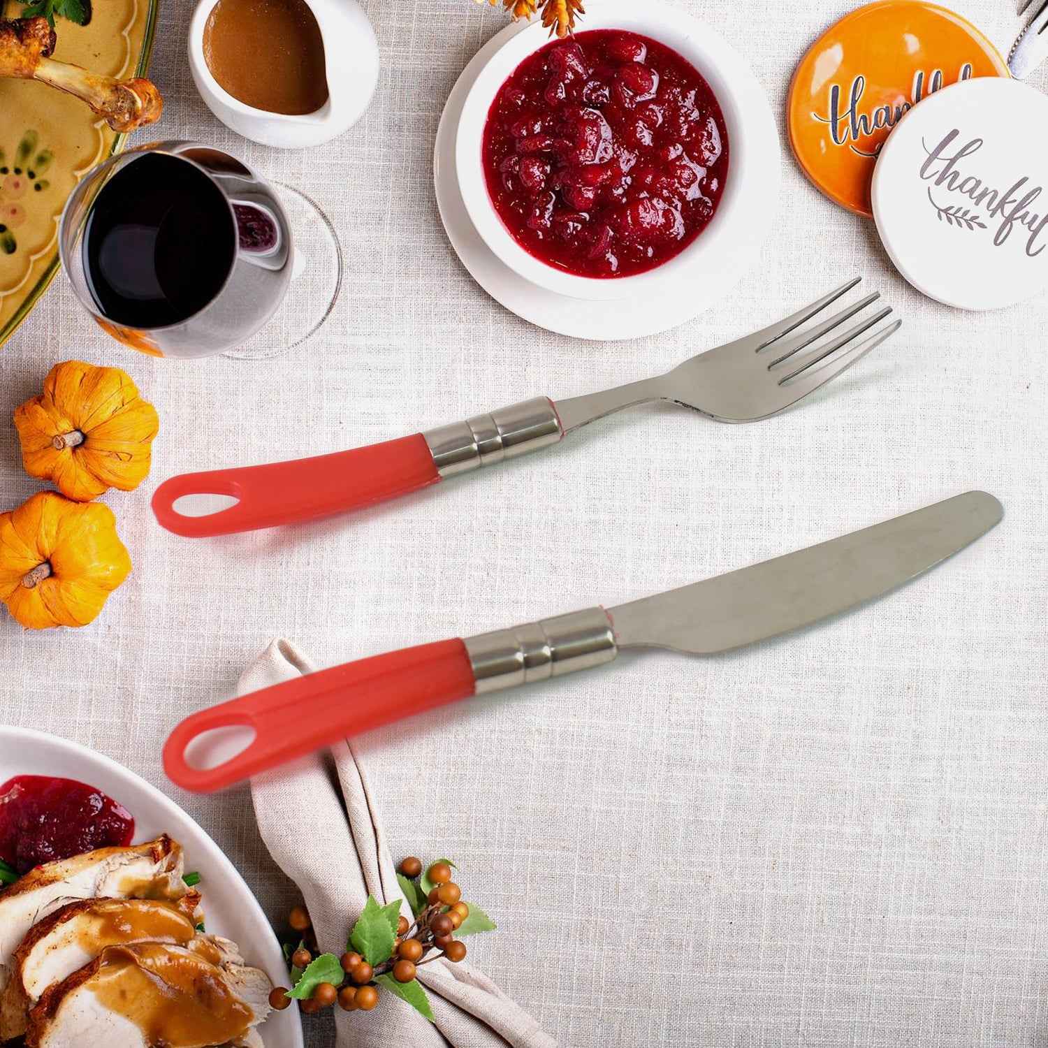 Luxury Cutlery Set With Stand