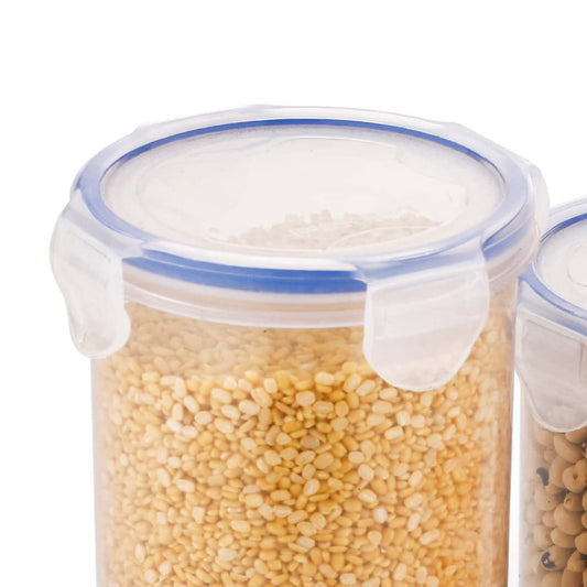 Round Plastic Airtight Food Containers - Primesmart