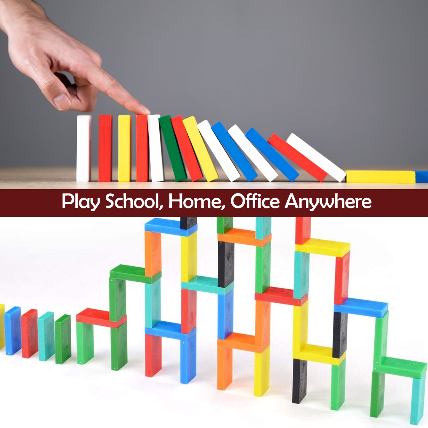 Dominoes Blocks Set