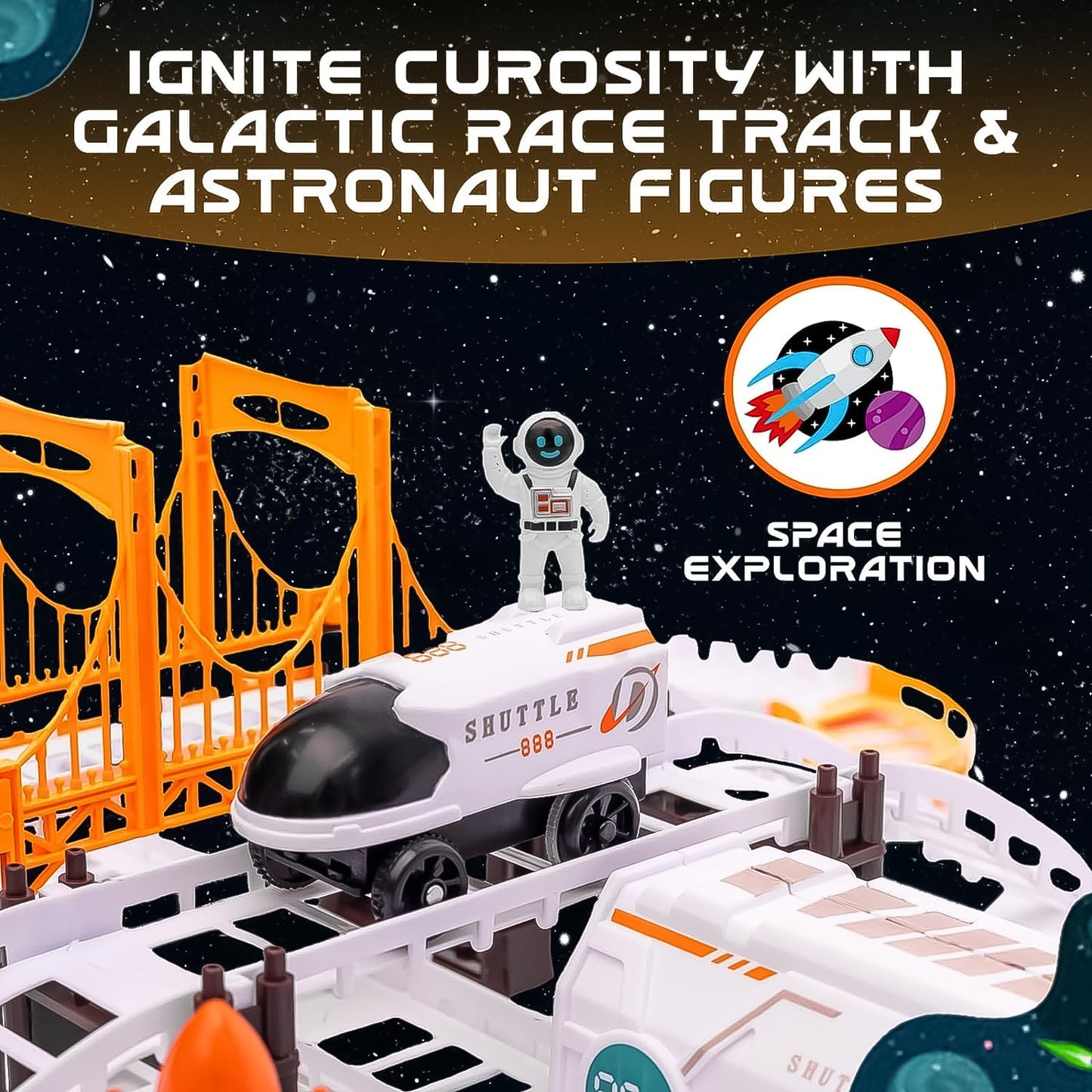 Space Race Track Set - Primesmart