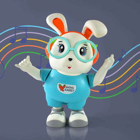 Swing Rabbit Toy - Musical Dancing Fun for Kids