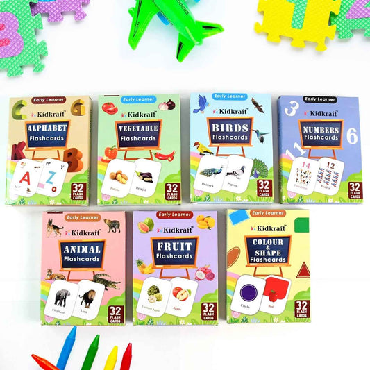 7-in-1 Kidkraft Flashcard Set for Enhanced Learning and Fun