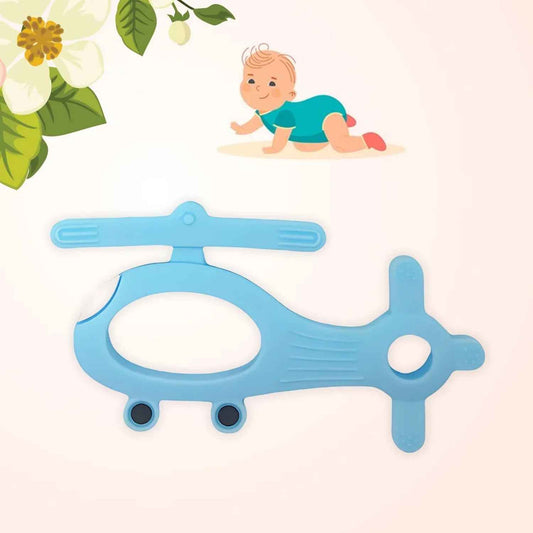 Baby Silicone Helicopter Shape Teether – Perfect Baby Teething Toy