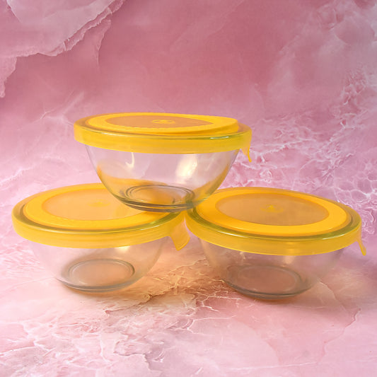 Glass Bowl Storage Organizer - Primesmart