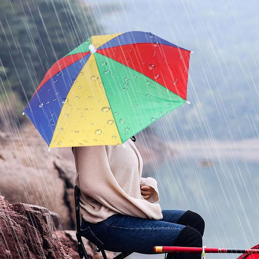 Hands Free Umbrella Hat