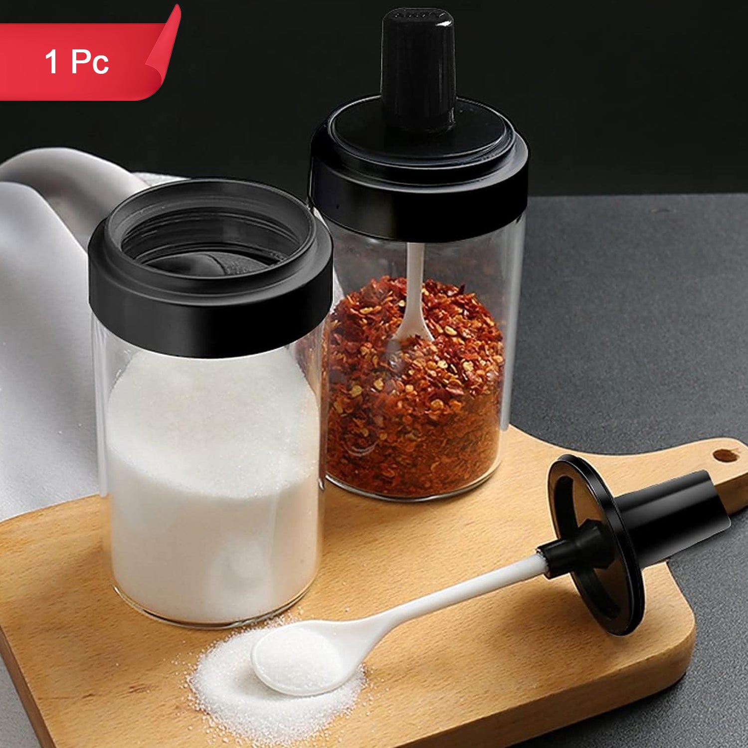 Spice Glass Jar Set - Primesmart