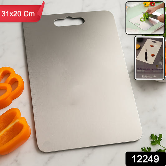 Stainless Steel Vegetable  Fruit Cutting Chopping Board - Primesmart