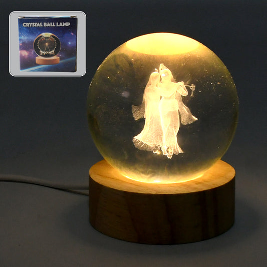 3d Crystal Ball Lamp