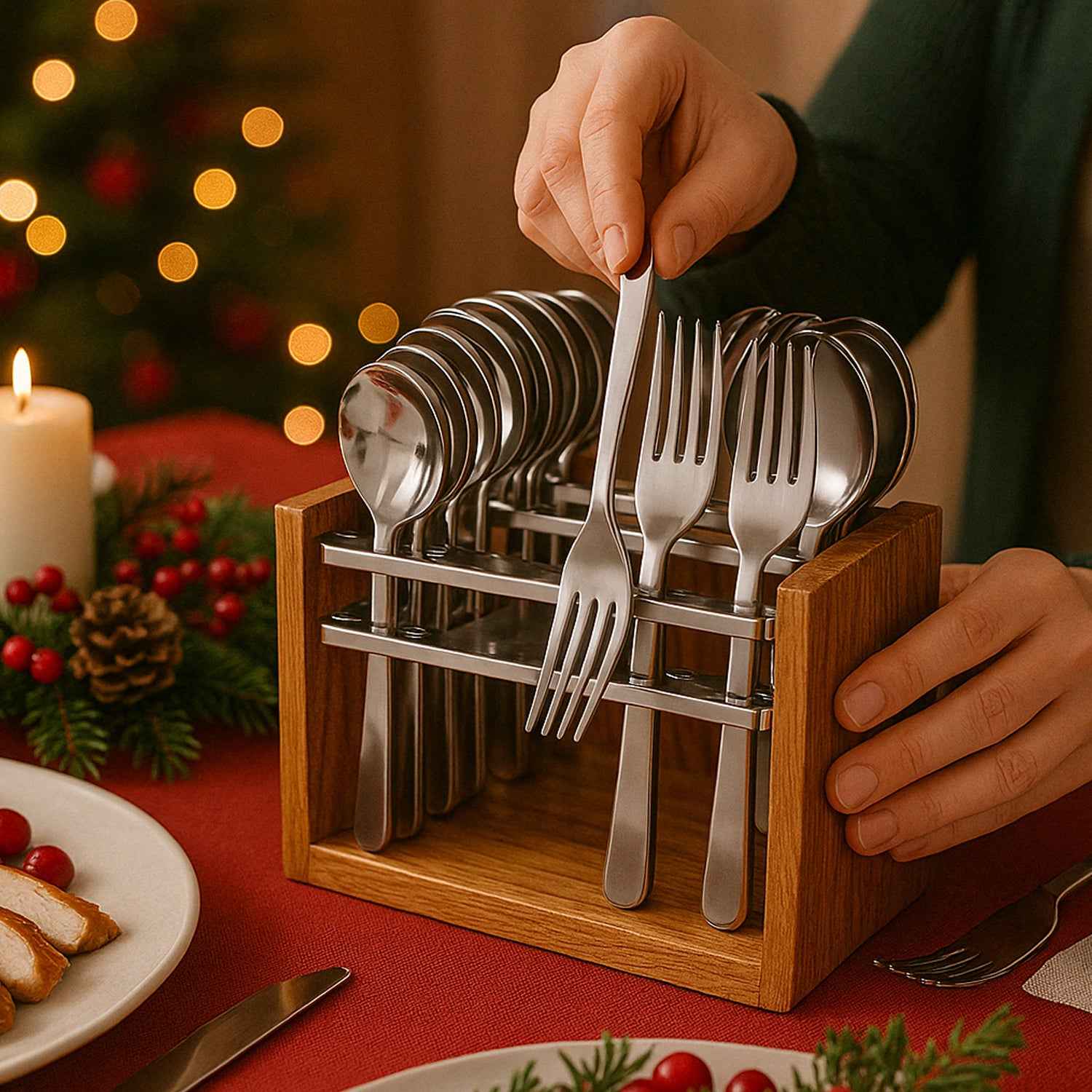 Apex Premium Stainless Steel Cutlery Set