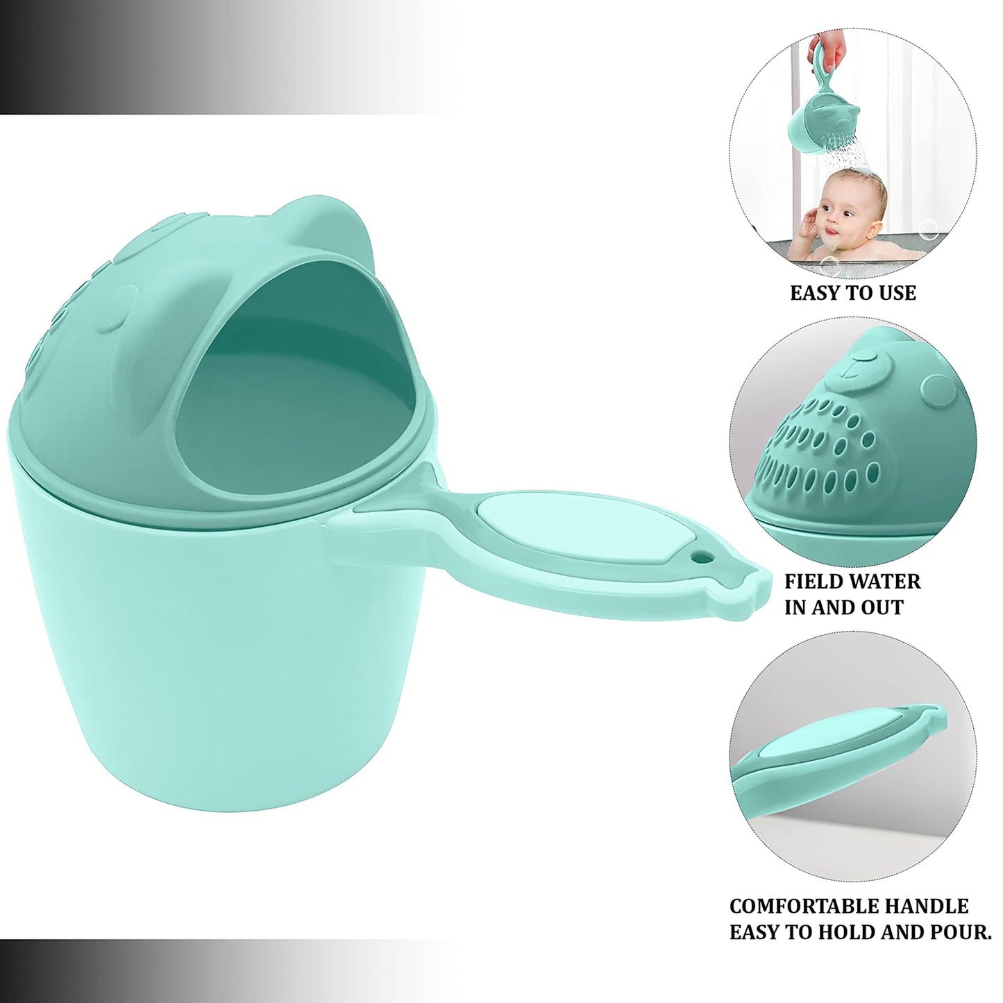 Baby Shampoo Shower Cup - Primesmart