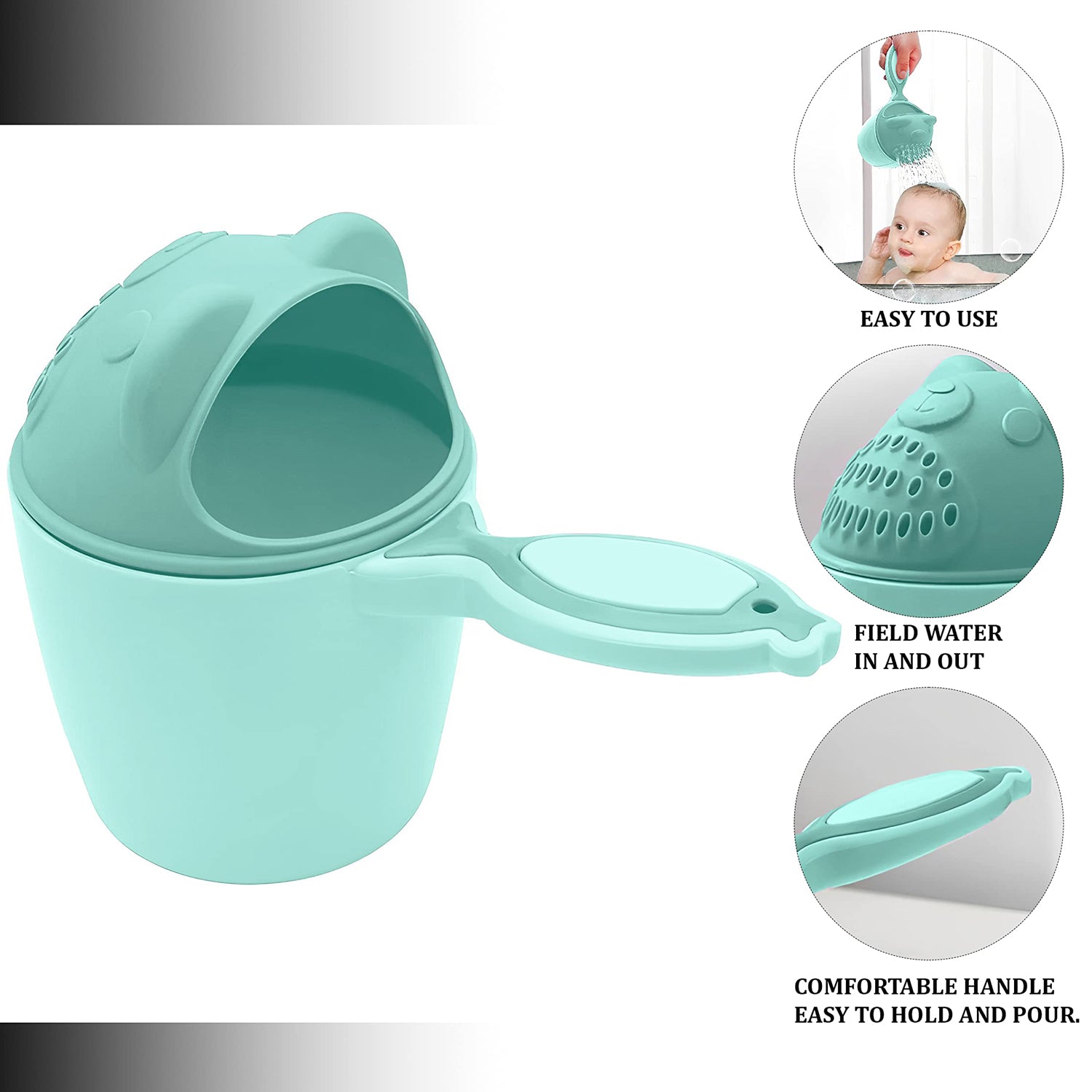 Baby Shampoo Shower Cup - Primesmart